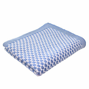 Knitted Cot Baby Blanket- Various colours