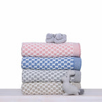 Knitted Cot Baby Blanket- Various colours