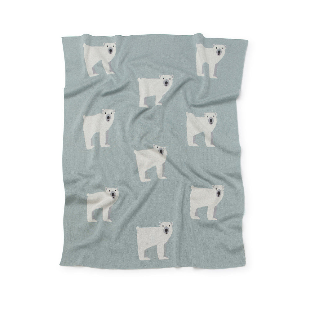 Polar Bear Baby Blanket