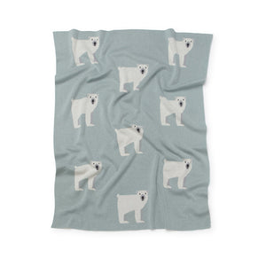 Polar Bear Baby Blanket