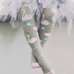 Billy Loves Audrey Swan Tights