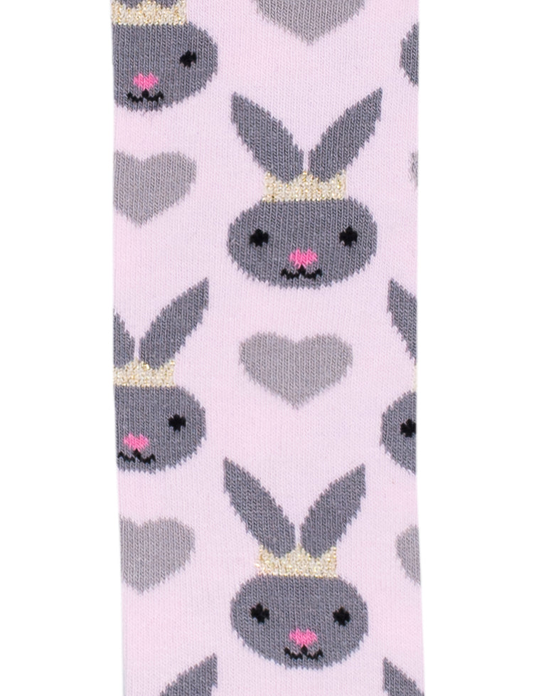 Billy Loves Audrey Harlequin Grey Bunny Tights