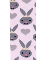 Billy Loves Audrey Harlequin Grey Bunny Tights