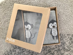 Monkey Baby Blanket-Gift Boxed!