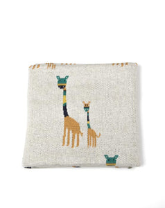 Giraffe Baby Blanket- Gift Boxed!