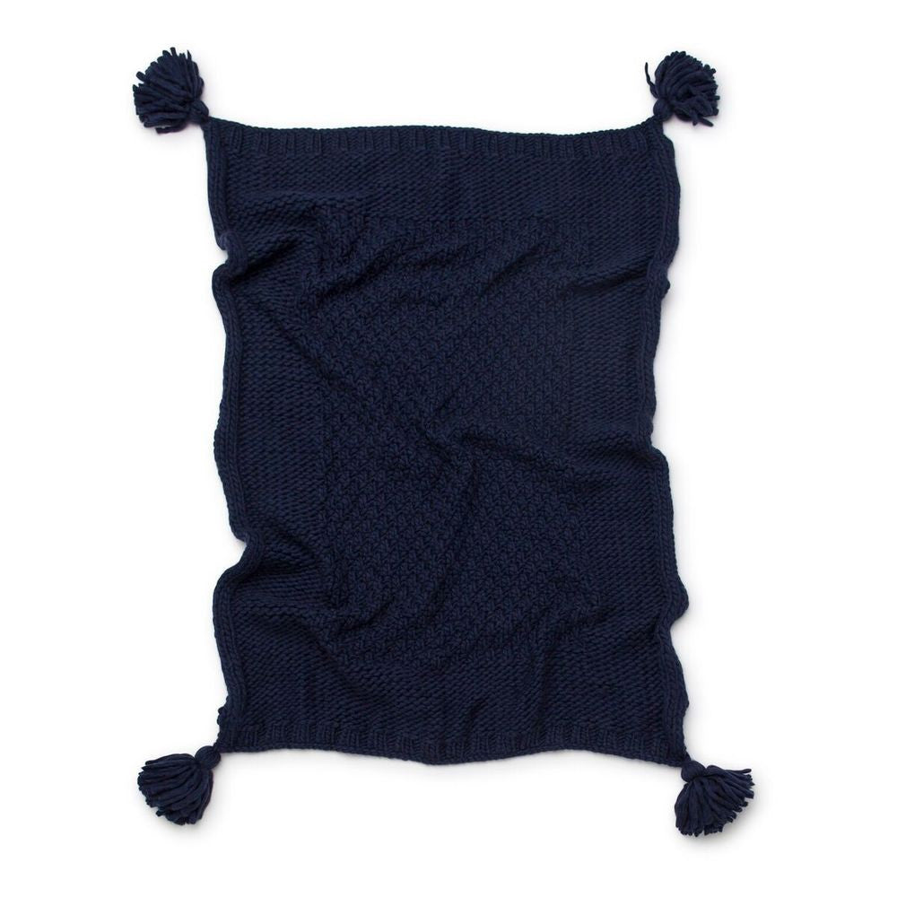 Tassel Merino Wool Baby Blanket-LAST ONE LEFT!