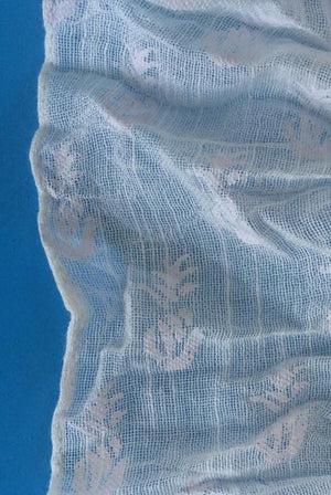 Nevis Pineapple Print Sarong- Pareo in white